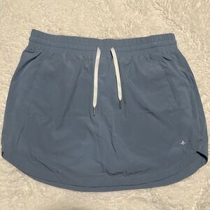 Halara Everyday 2-in-1 Skort Blue Size Large Activewear Skirt with Shorts Pocket